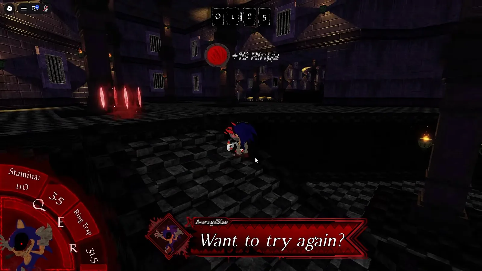 Survivor using the Block parry stance to defend against a Killer attack in Abyssal Escape